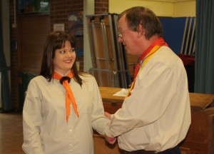 Beaver Scouts Teresa invested