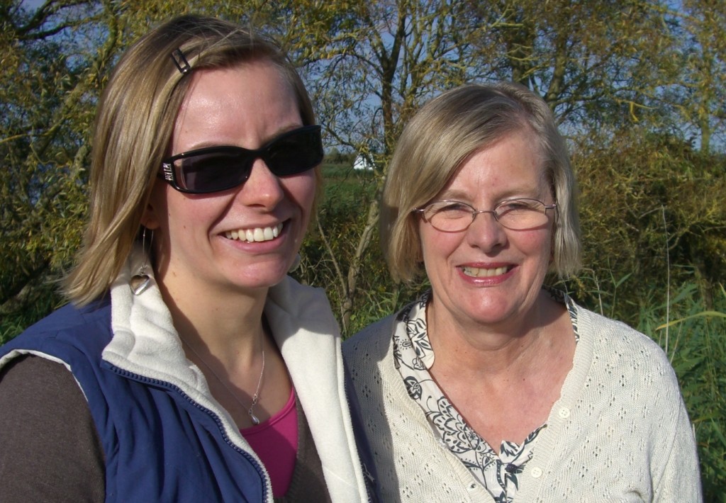 Zoe Gregory and mum Jane Miller Great North Run