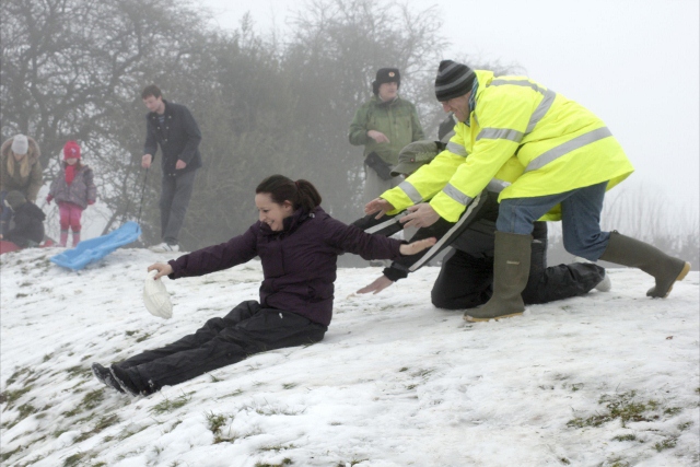 Common Plot sledging - pic by Joshua Cope (6)