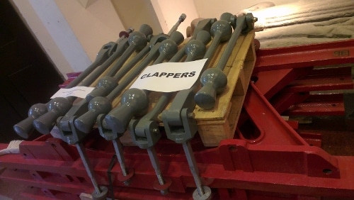 Church bells clappers