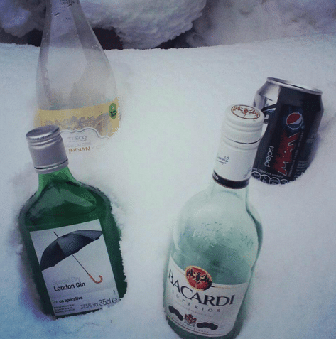 Who needs an ice bucket - by Mandy Alcock