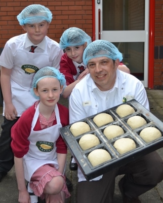 Bakery at St Dominic's Primary School Roberts Bakery