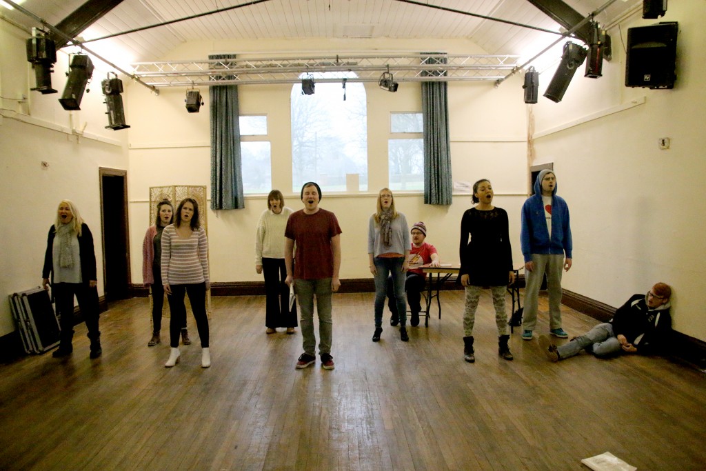 From left, Mandy Gauge, Harriet Bailey, Mollie Angus, Nicola Abbott, Rob Stanway, Claire Saunders, Alec Voss, Beth Harrison, Dan Leadbetter and James Duckworth