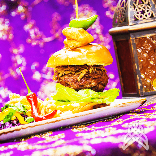 The Urban Turban Bombay Bully Burger