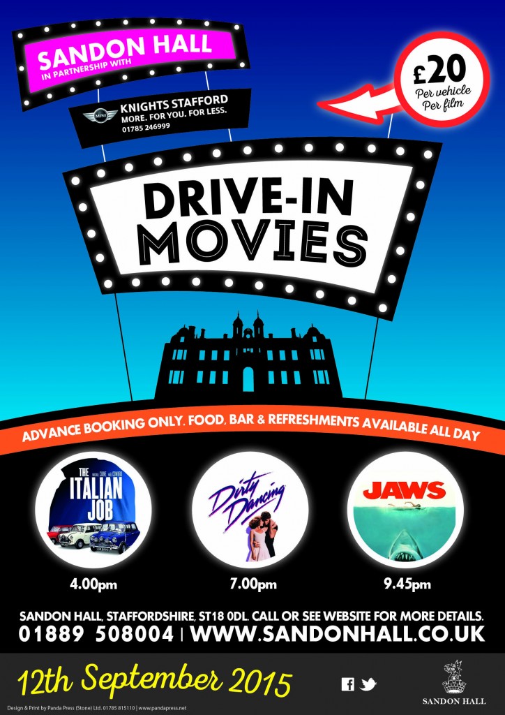 Drive in Movies Poster