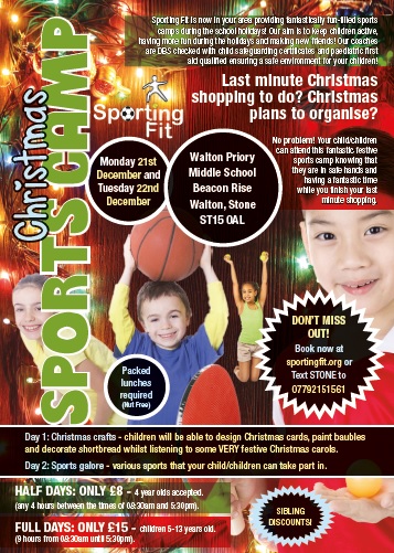 Christmas sports camp