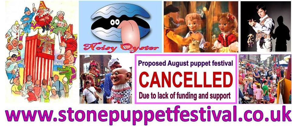 Stone Puppet Festival cancelled