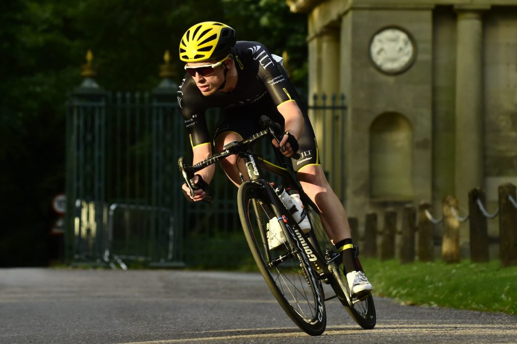 Tom Moses won the RideStaffs Kermesse in style. Picture by SWpix.com