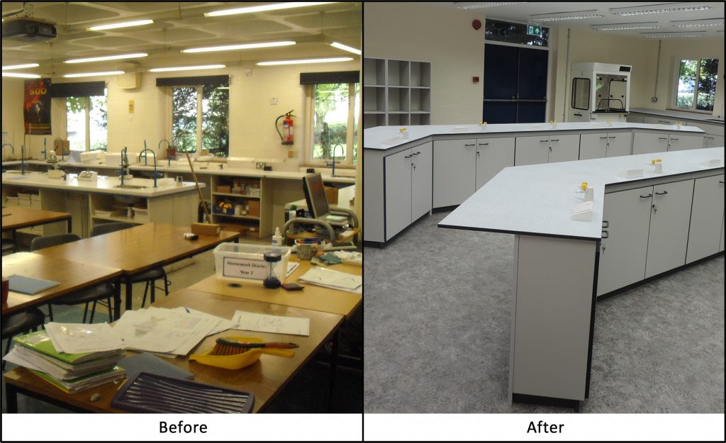 Yarlet School Science Lab