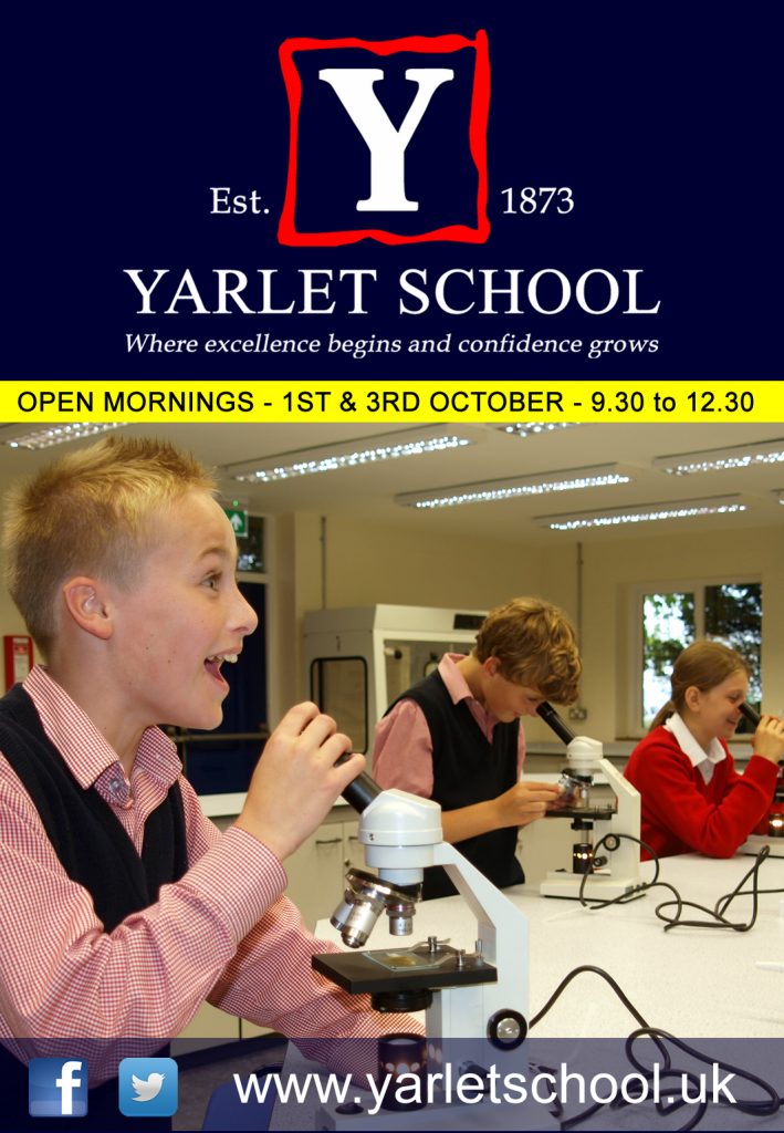 Yarlet School Open Mornings