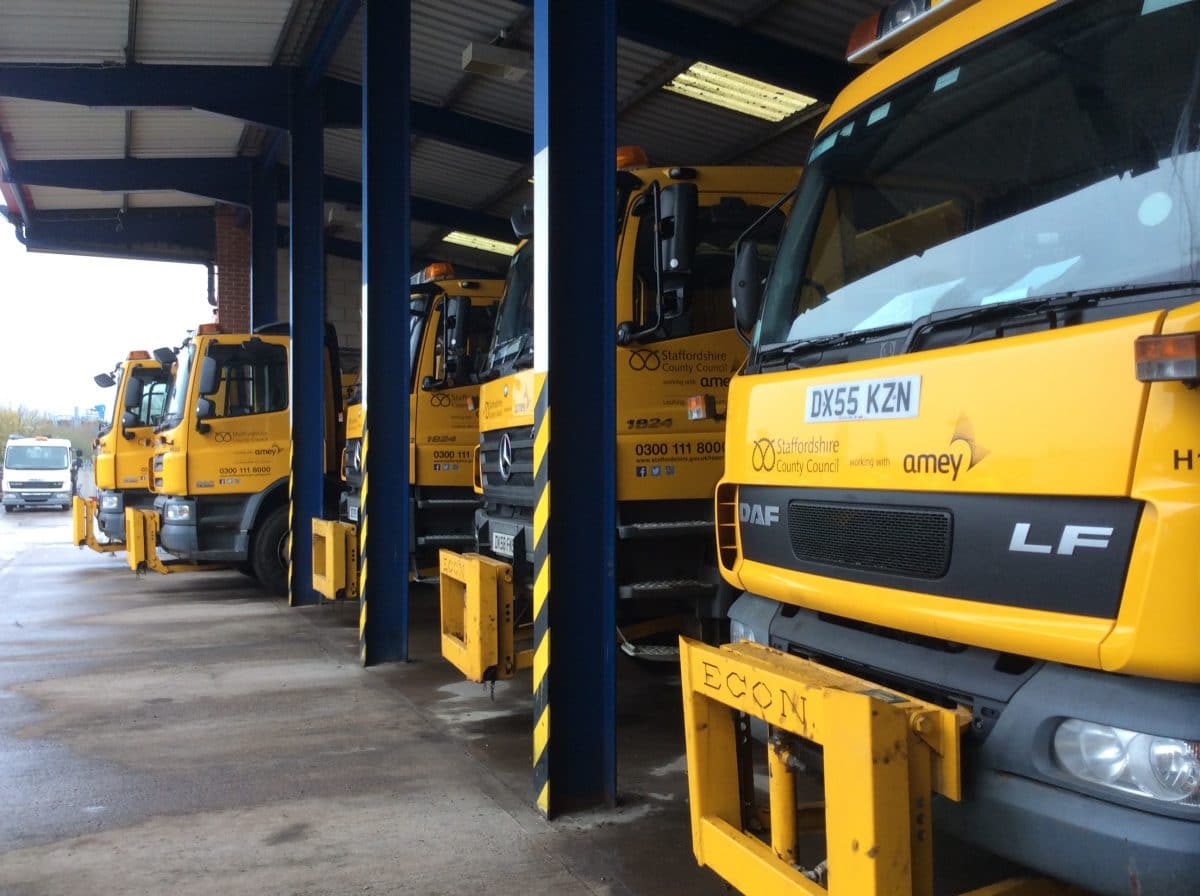 Staffordshire Gritters