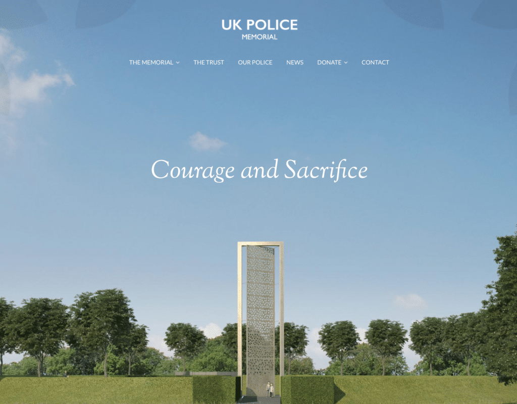 UK Police Memorial
