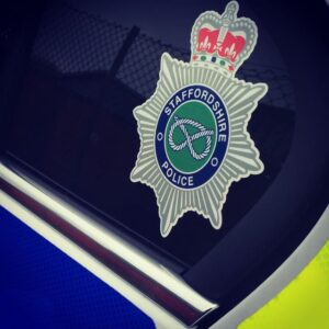 Staffordshire Police - Fleet car crest close PORT