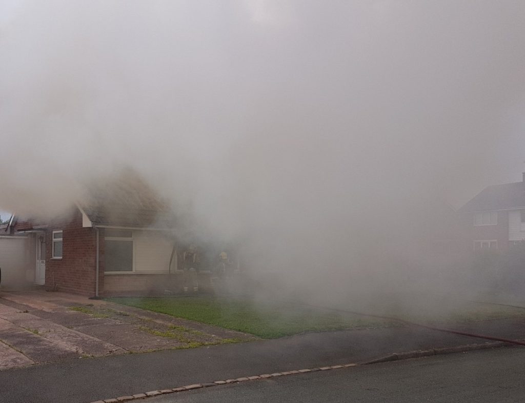 Bungalow fire
