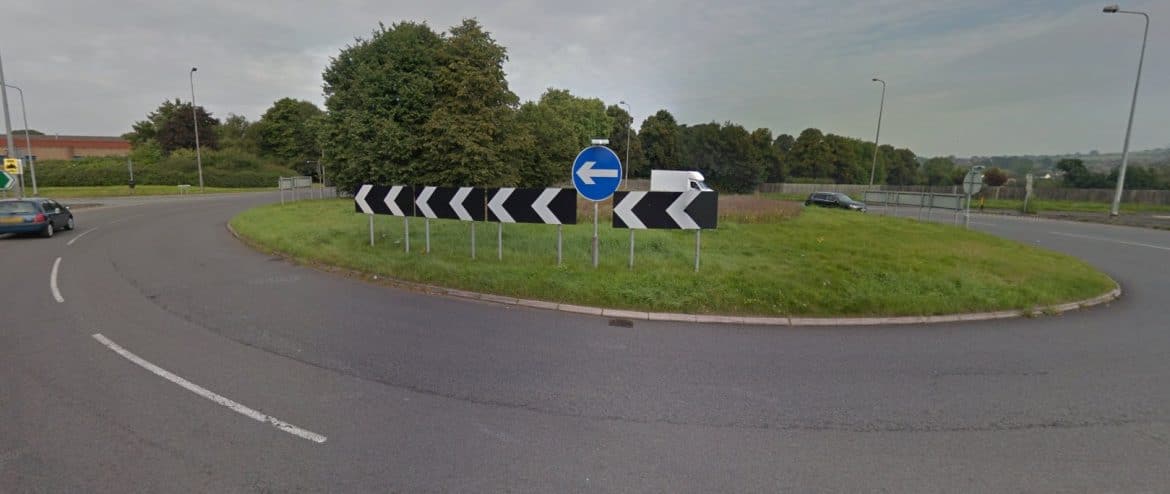 A34 A51 roundabout