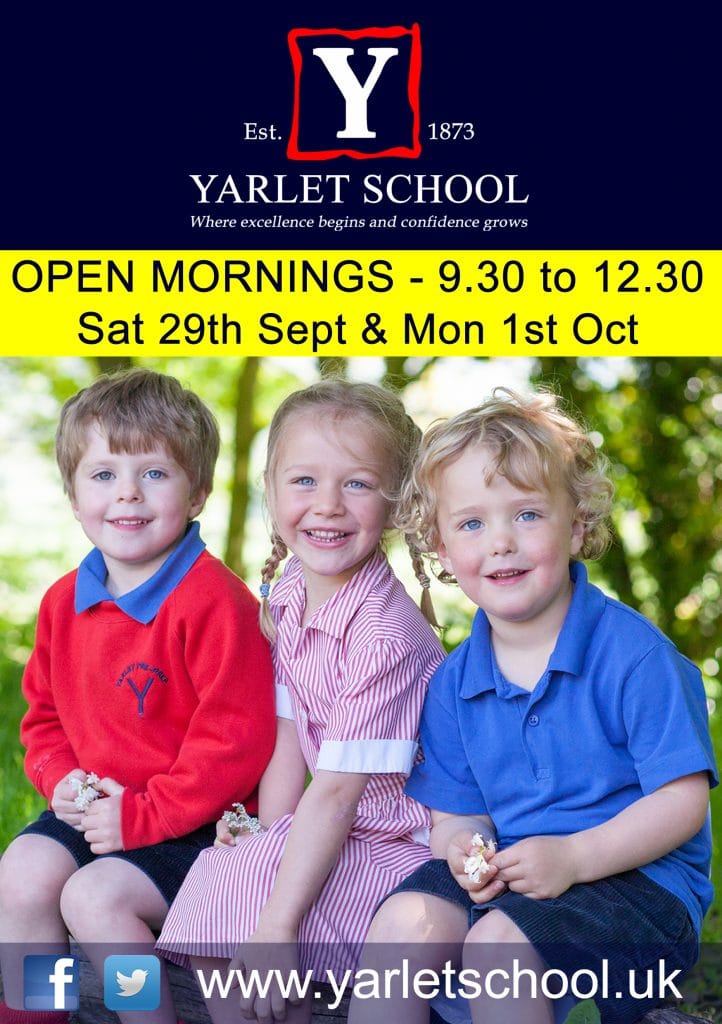 Yarlet School Open Morning