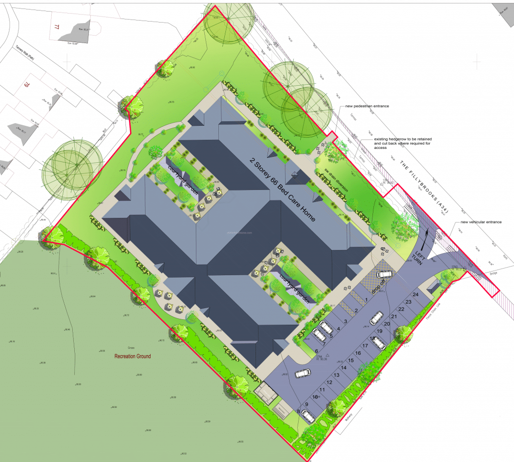 Tilling Drive Care Home Plans
