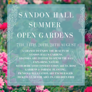 Sandon Hall Open Gardens