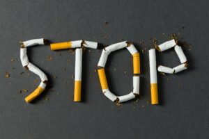 Stop smoking concept
