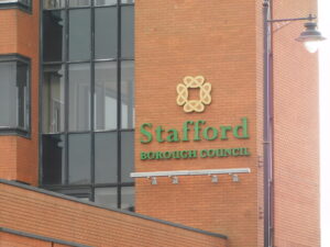 Stafford Borough Council\'s Civic Centre at Riverside Stafford