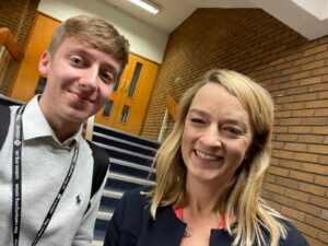 Jacob Arnold and Laura Kuenssberg