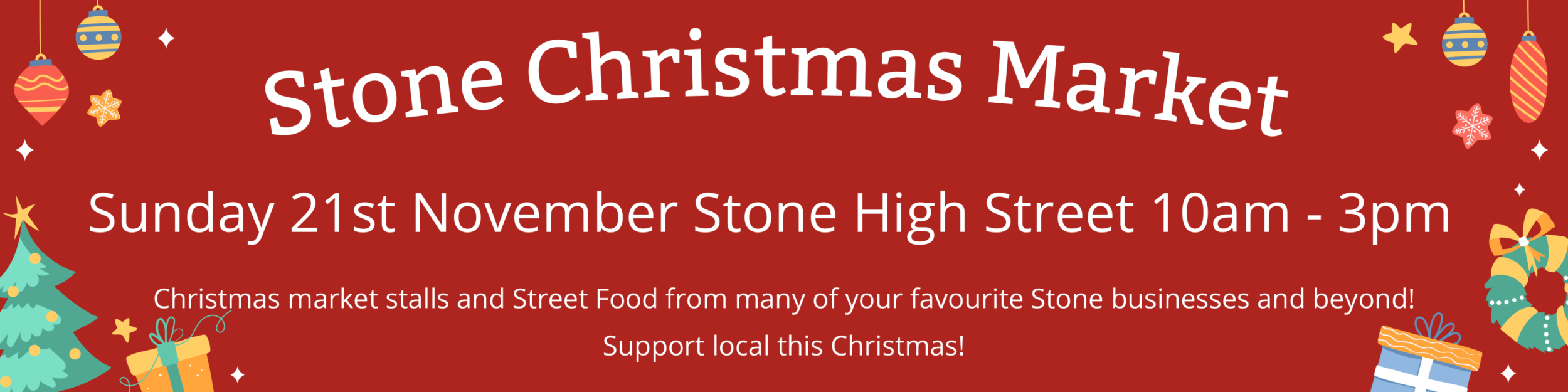 STG Christmas Market Stone High Street