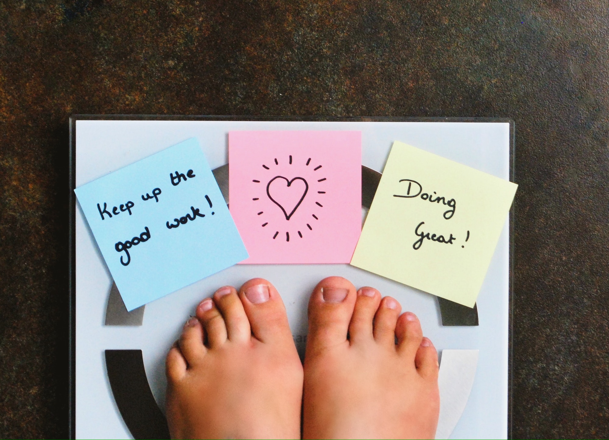 Diet - weight scale - looking weight - self love