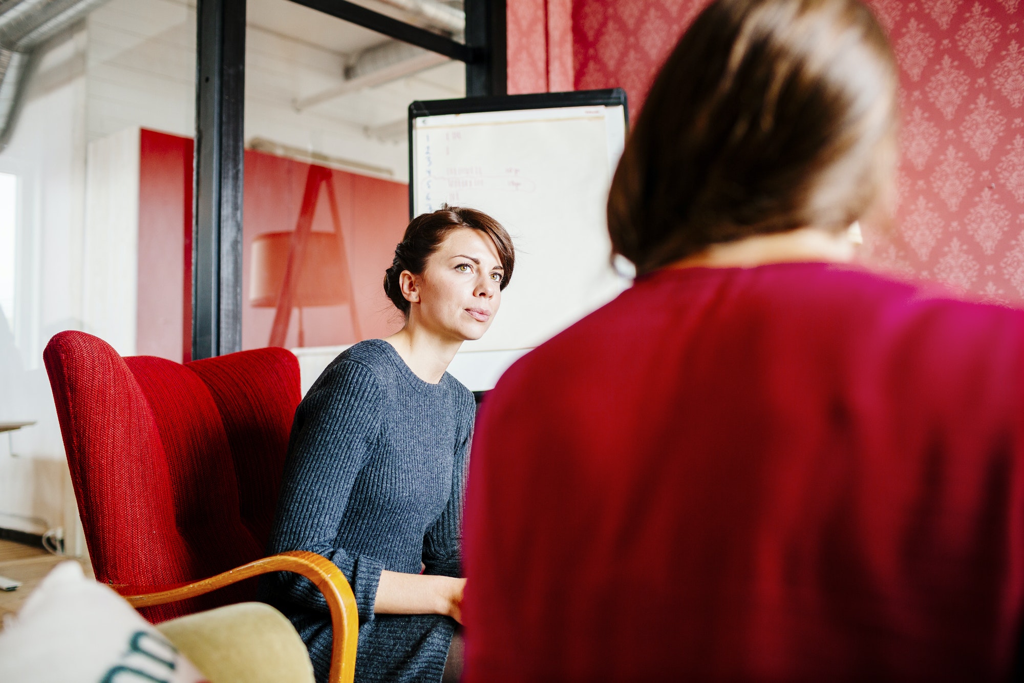 Businesswomen in meeting at office