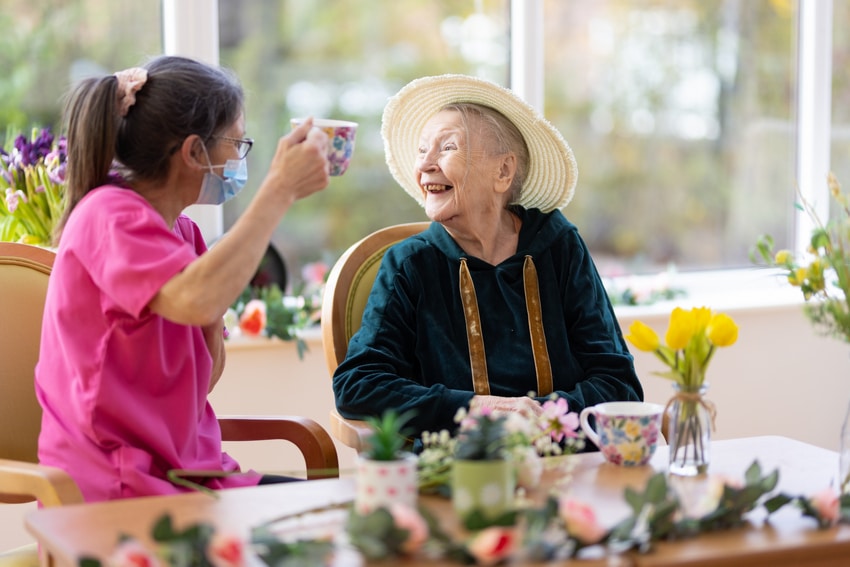 Borough Care’s motto is ‘Life in Colour.’