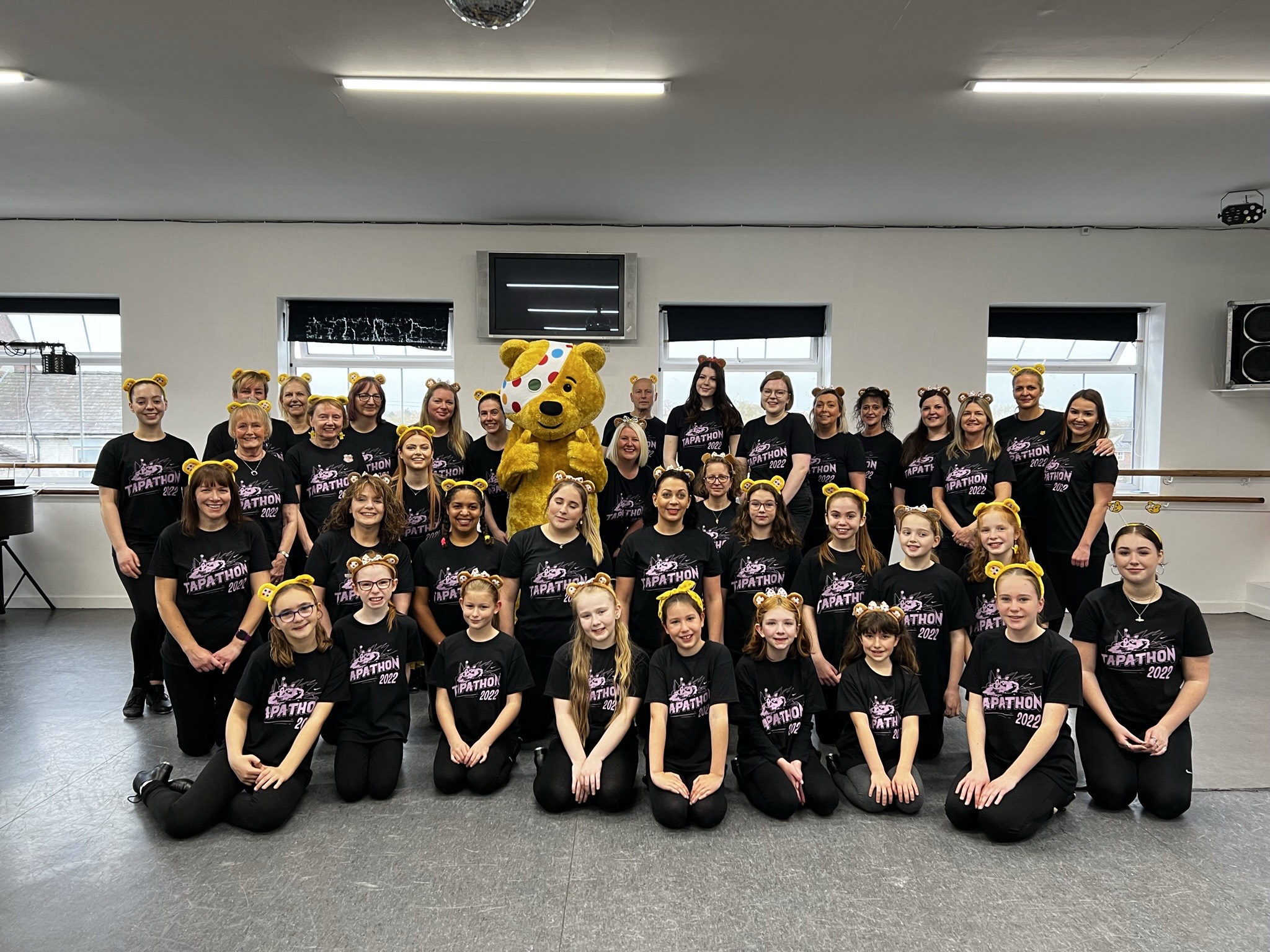 Stone Rooftop Studios Students with Pudsey