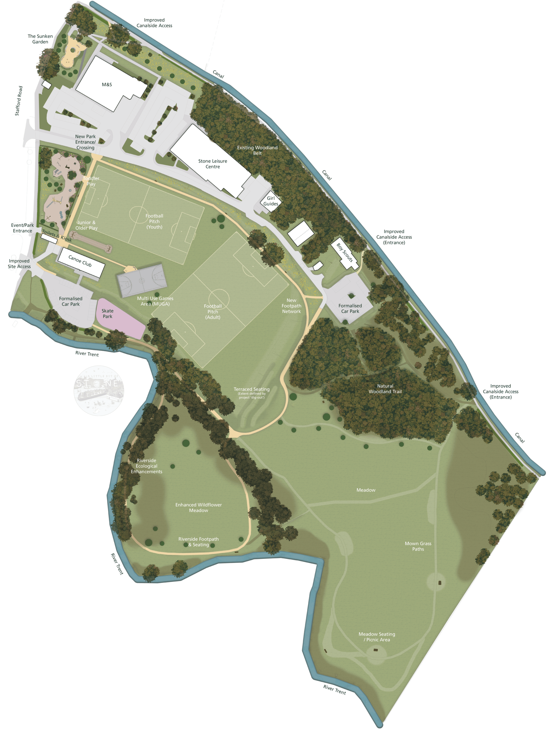 Stone Westbridge Park Masterplan
