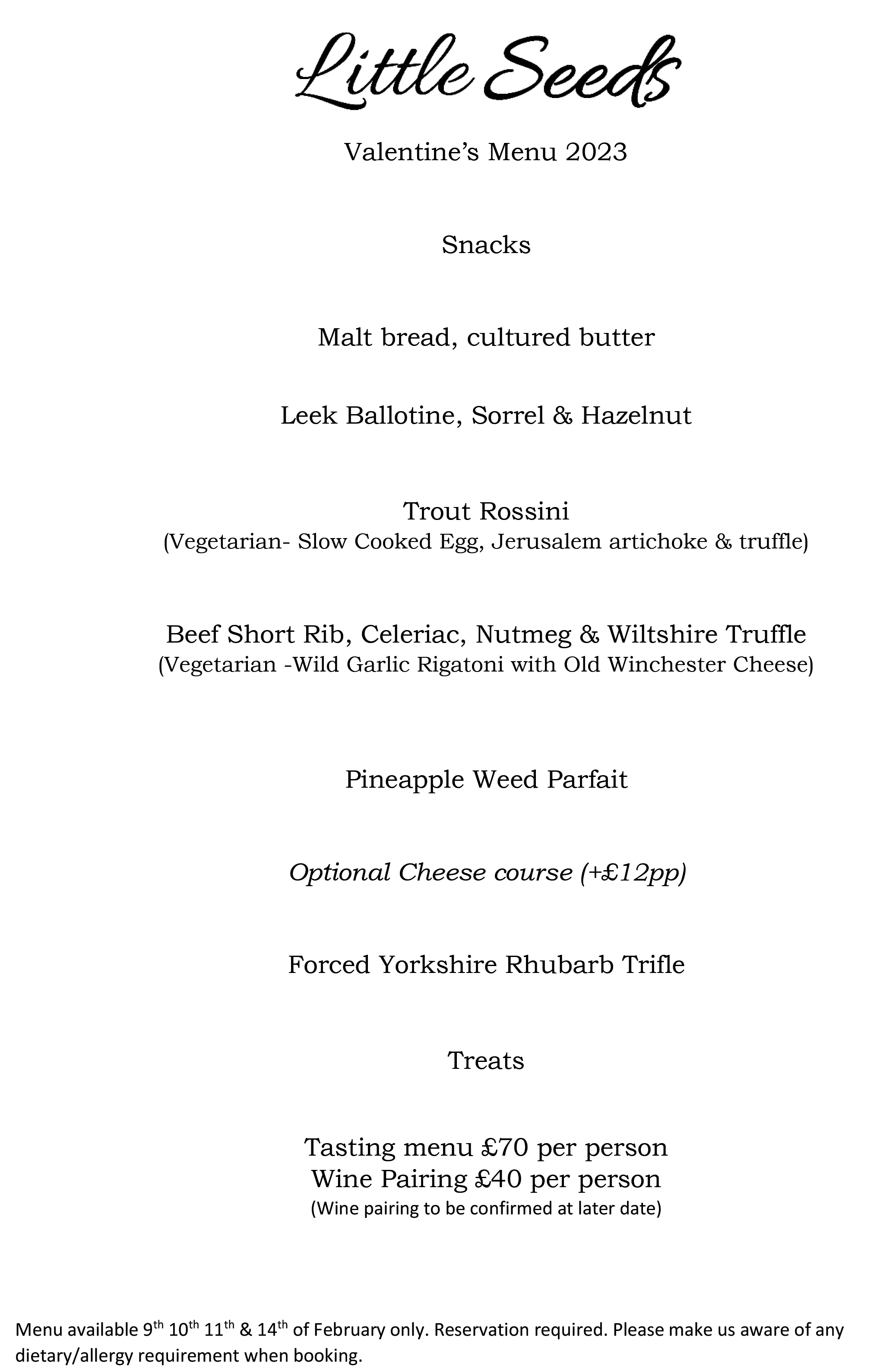 Little Seeds Valentines 2023