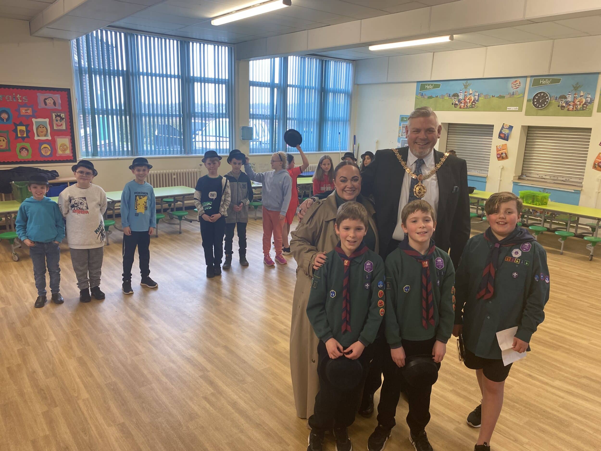 Mayor and Mayoress at Stone Gang Show