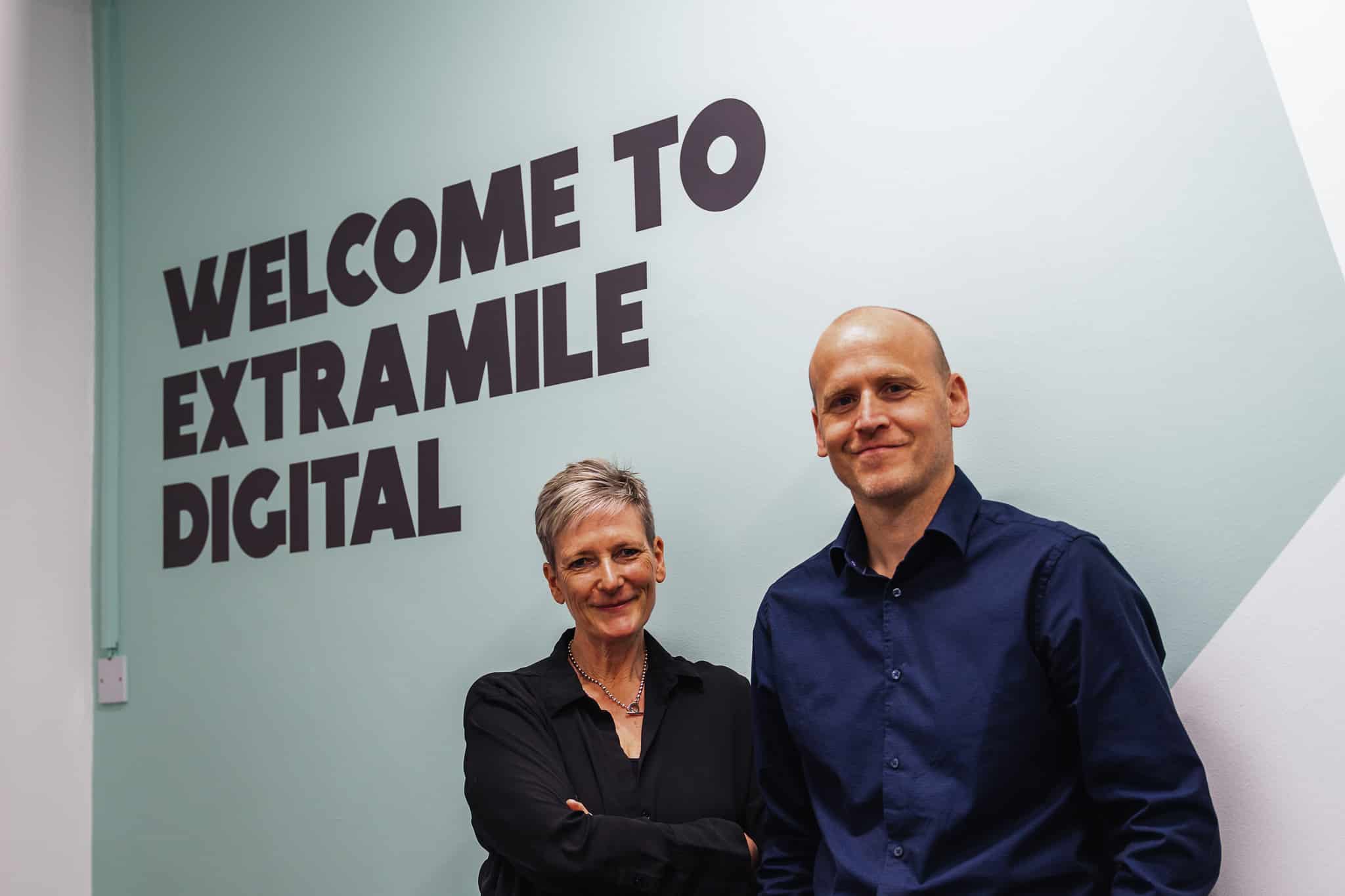 Extramile Digital's Amanda Brooke and James Roberts
