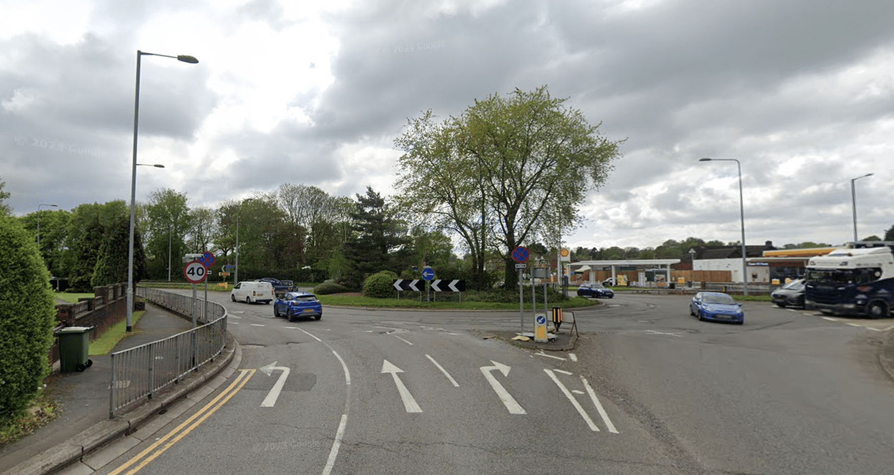 Stafford Road - Walton Roundabout