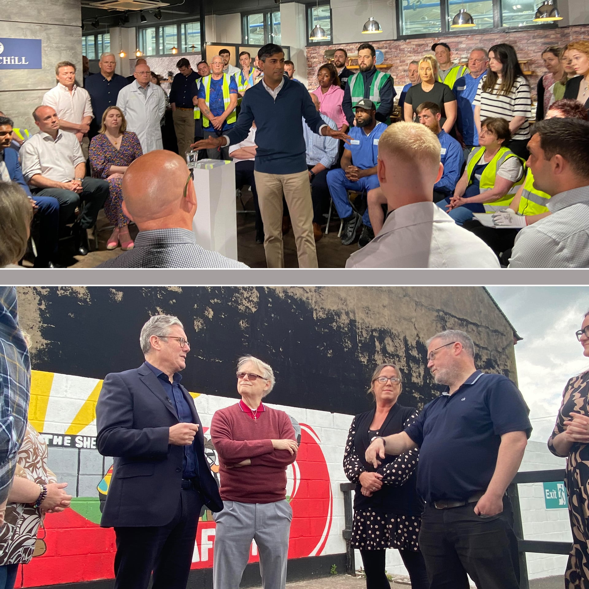 Rishi and Kier visit Staffordshire