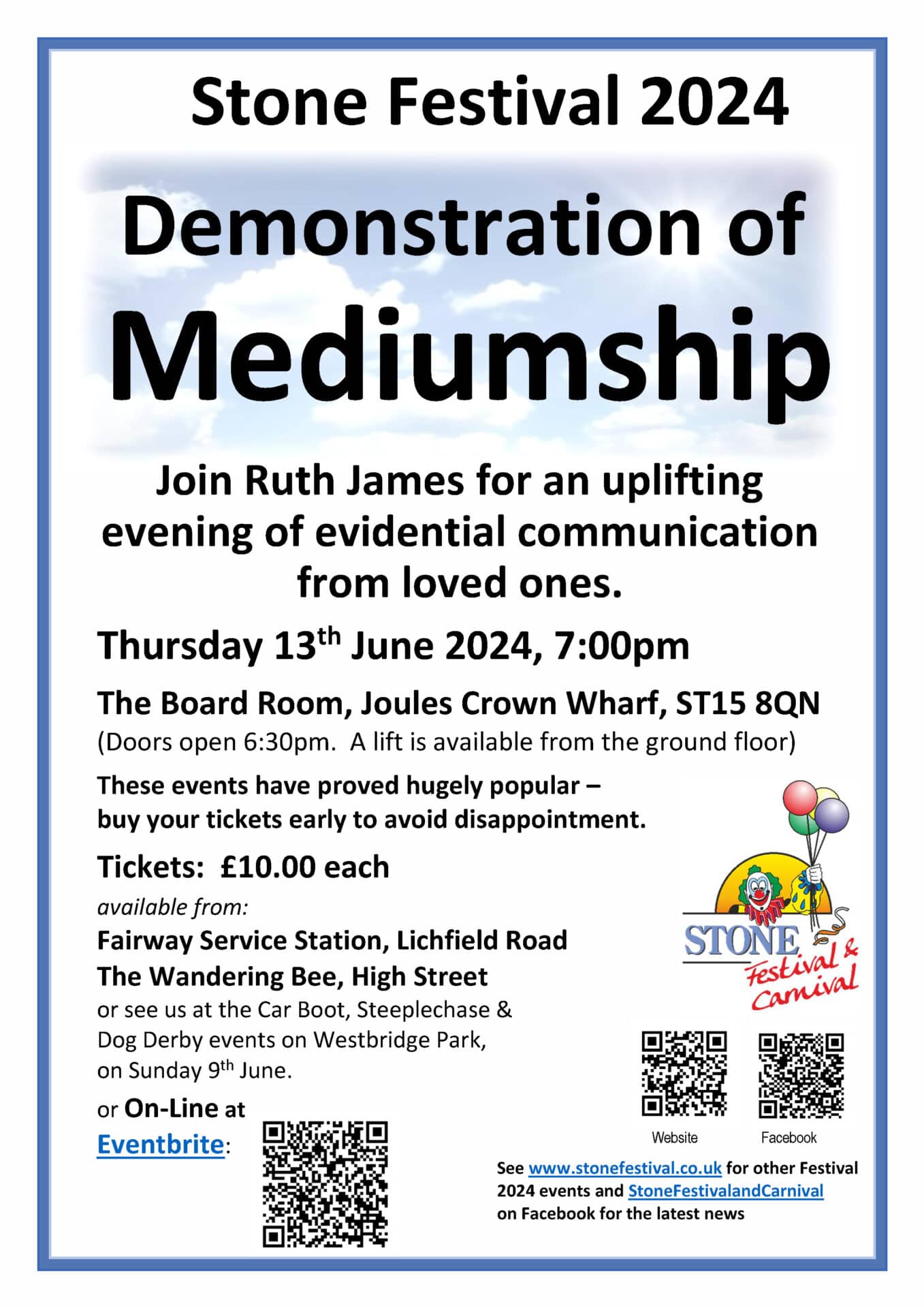 Stone Festival Poster