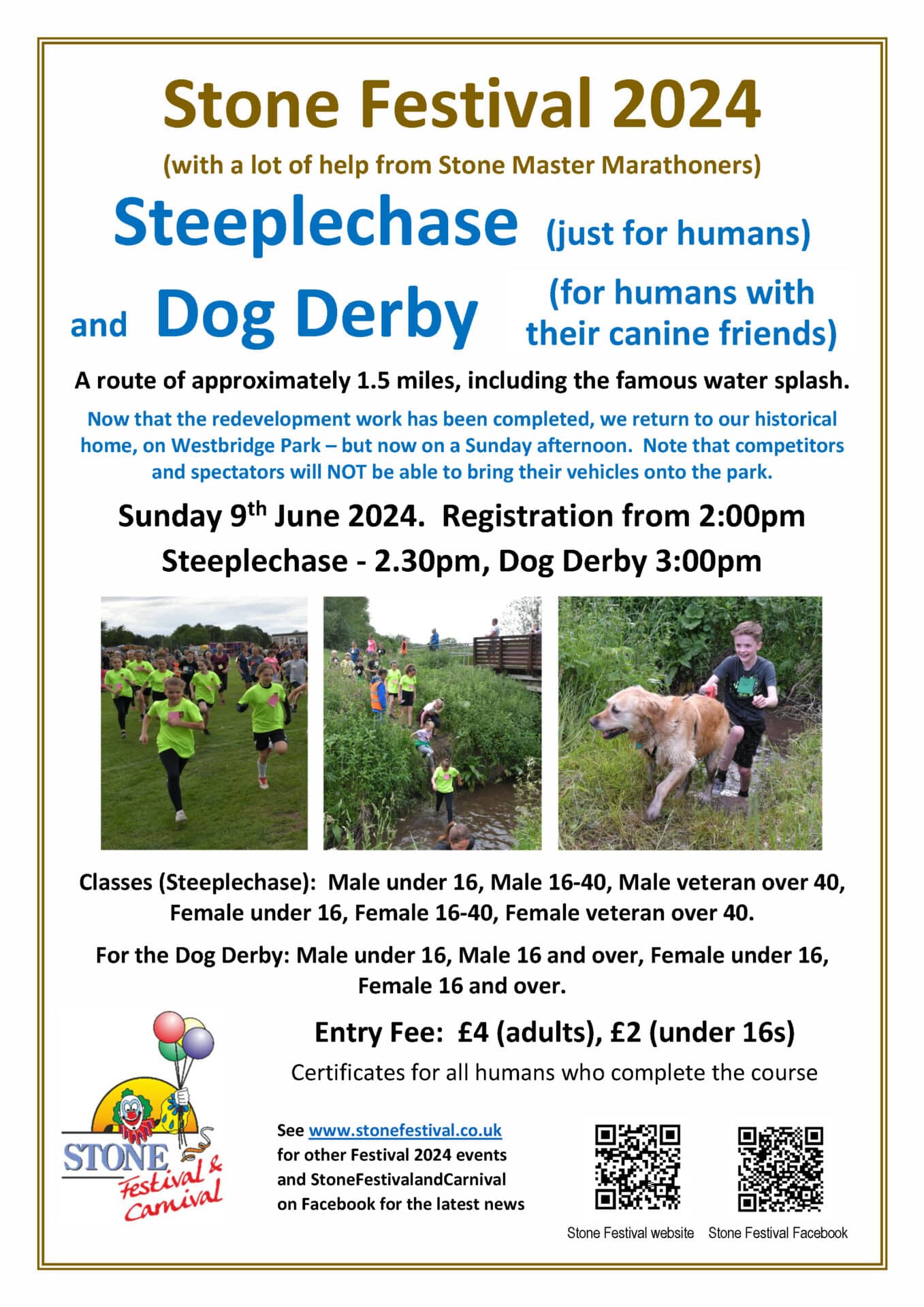 Stone Festival - Steeple Chase / Dog Derby