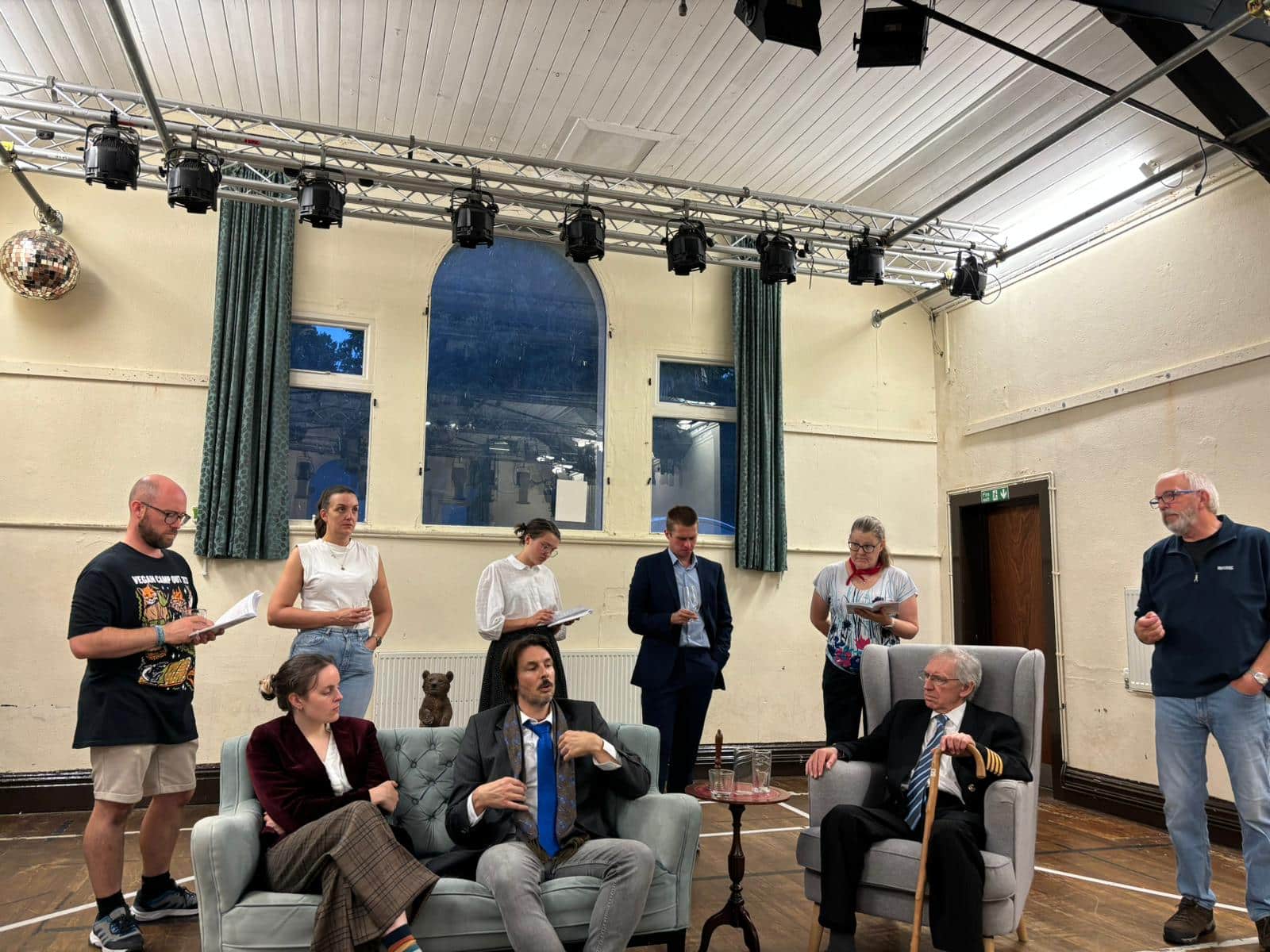 And then there were none rehearsal