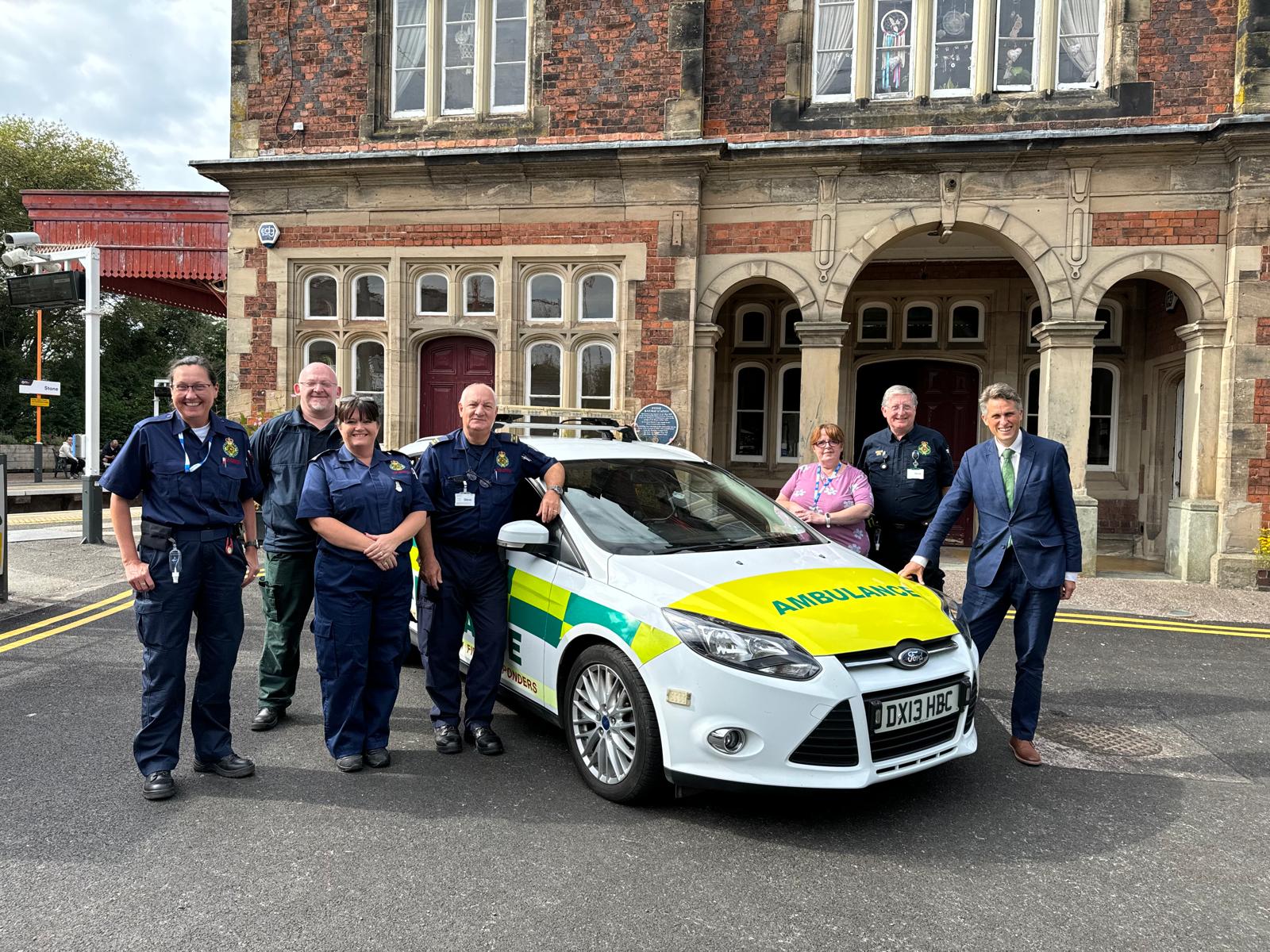 Sir Gavin Stone Community First Responders
