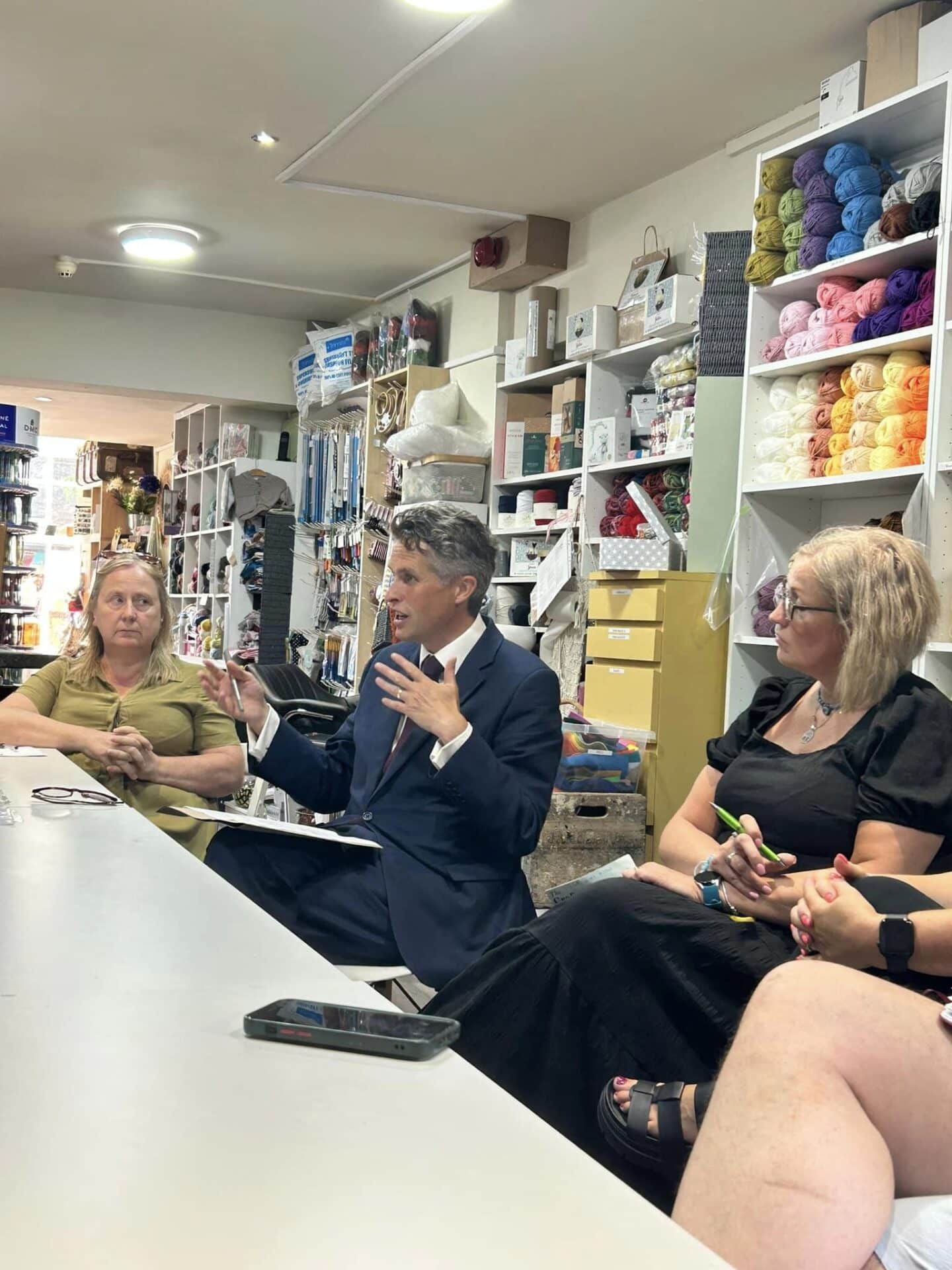 Sir Gavin Meets Stone Traders Group