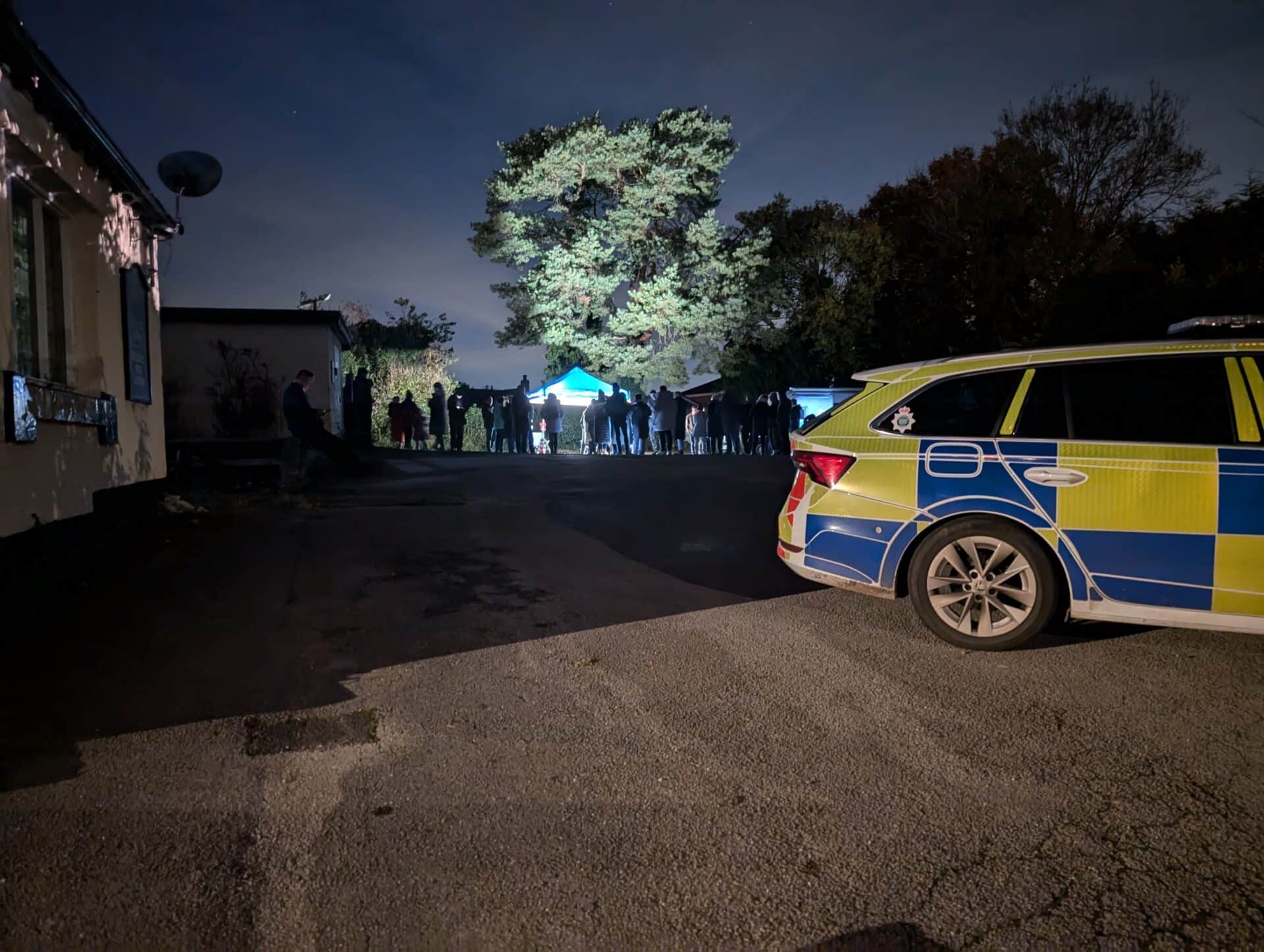 Yarnfield Residents attending the community meeting