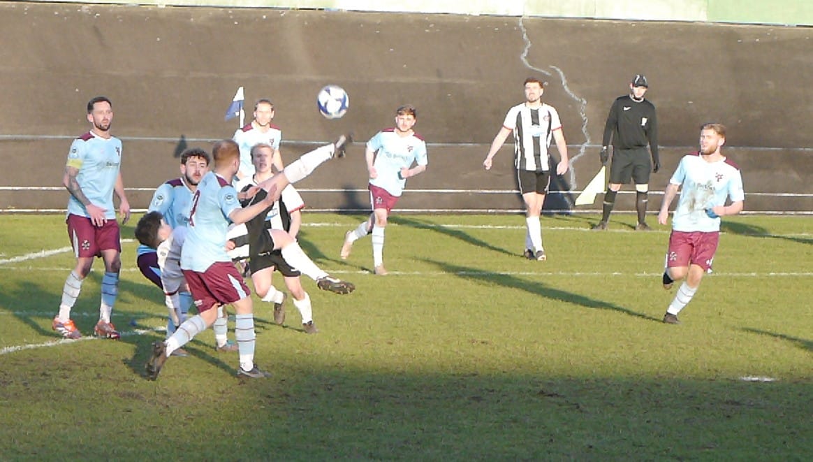 Jack Bowater overhead kick
