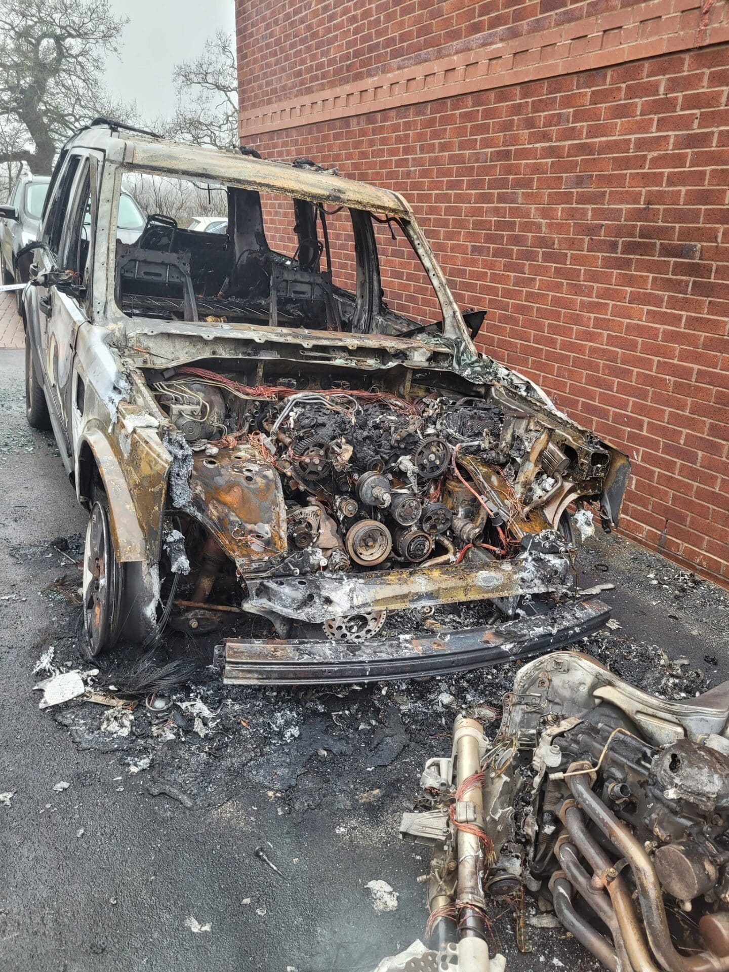 Burnt Out 4x4 Udall Grange