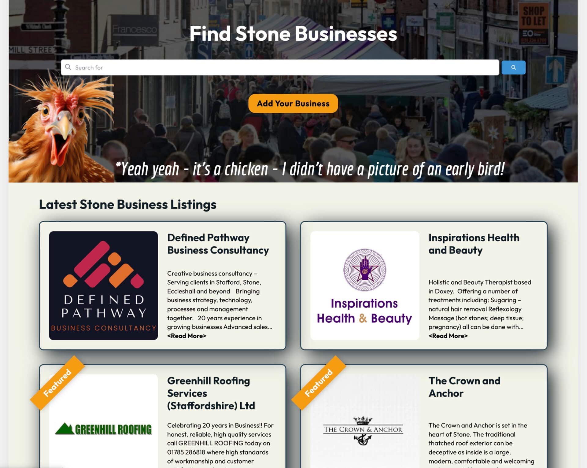 Stone Business Directory - Ending
