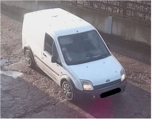 White van used in rural crime in and around Stone