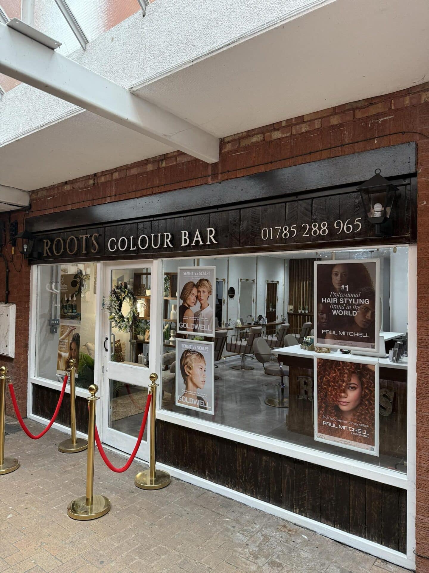 ROOTS Colour Bar Shop Front
