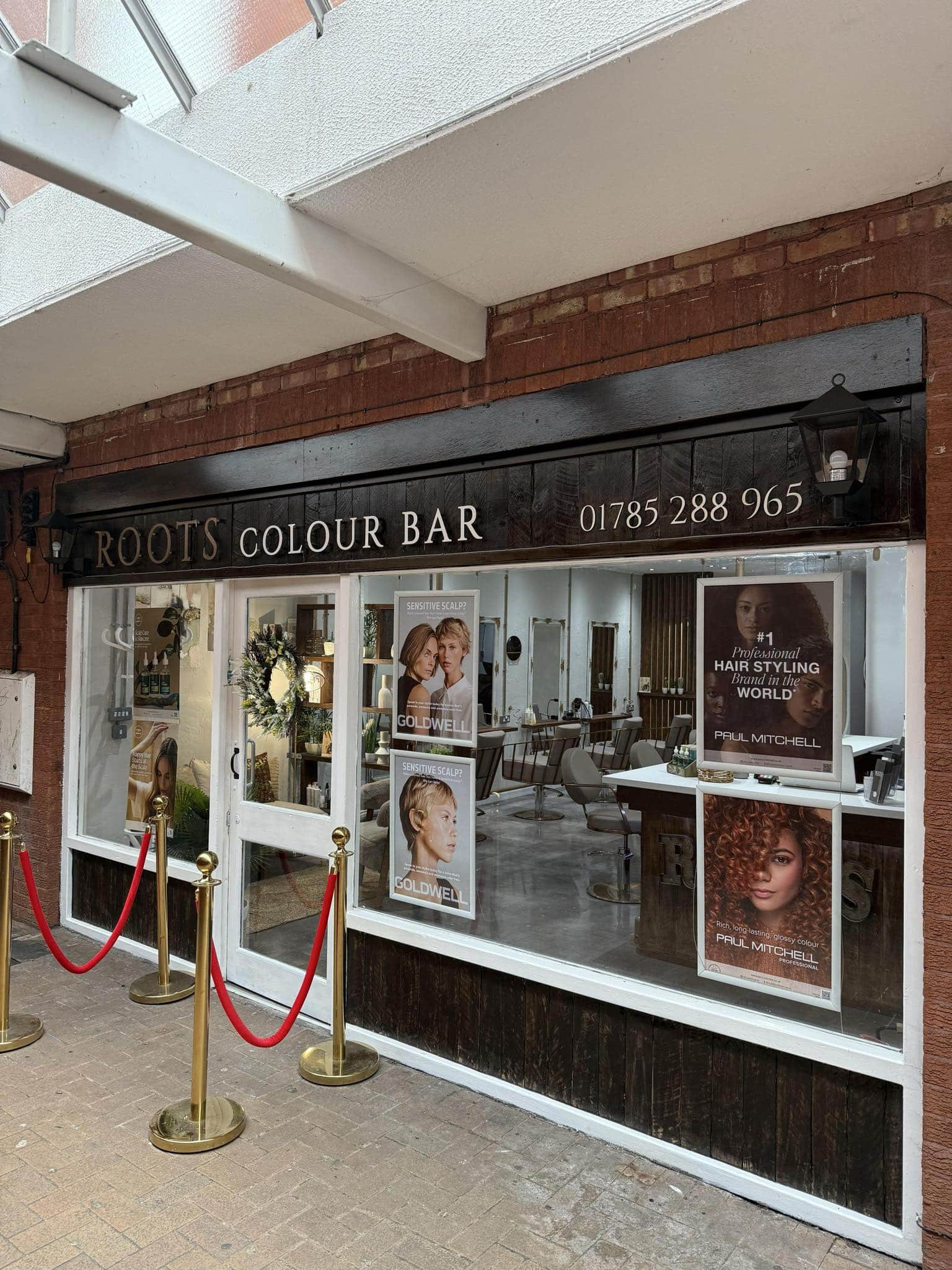ROOTS Colour Bar Shop Front