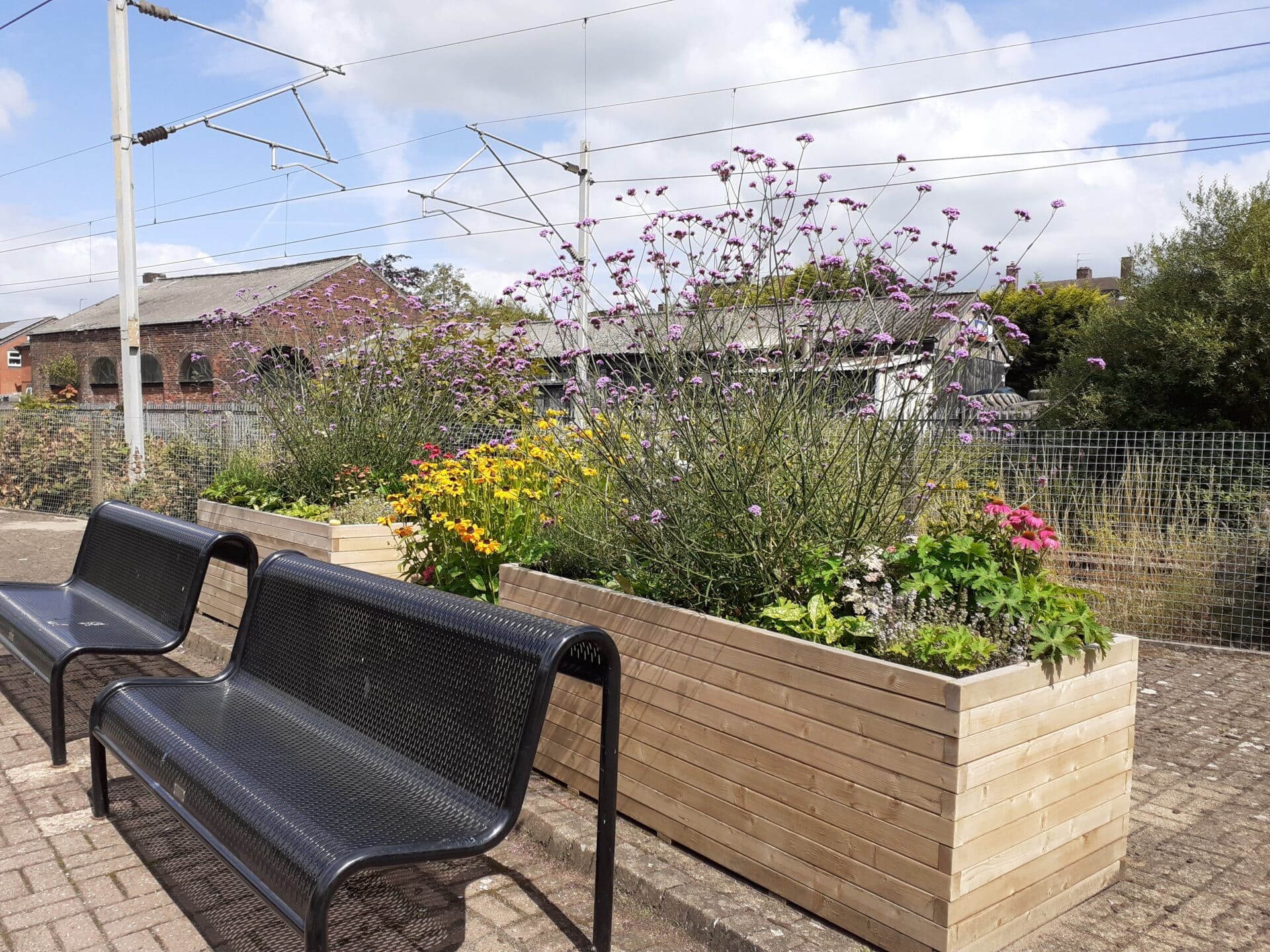 Planters at Stone Station