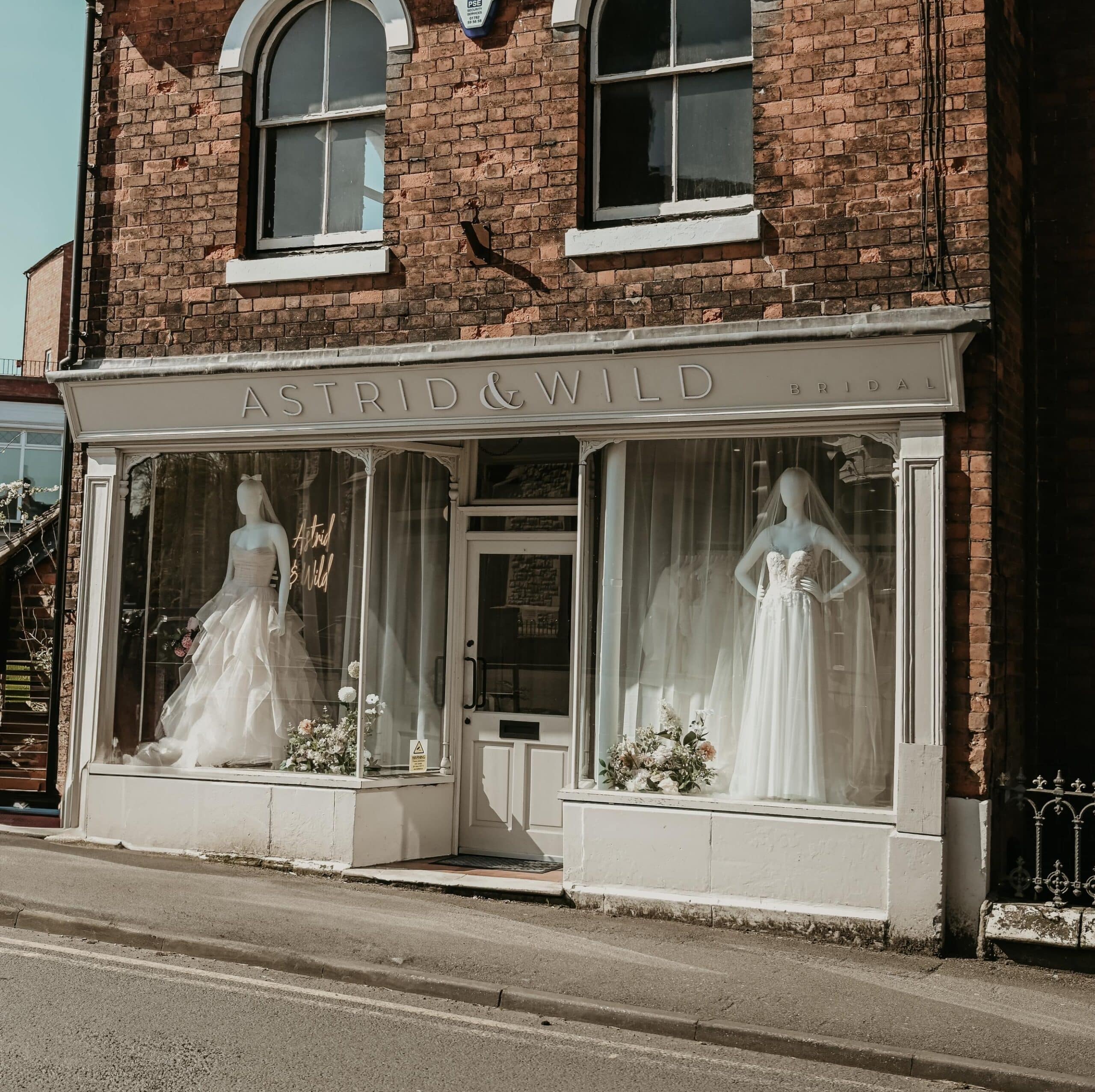 Astrid & Wild - Front of Shop